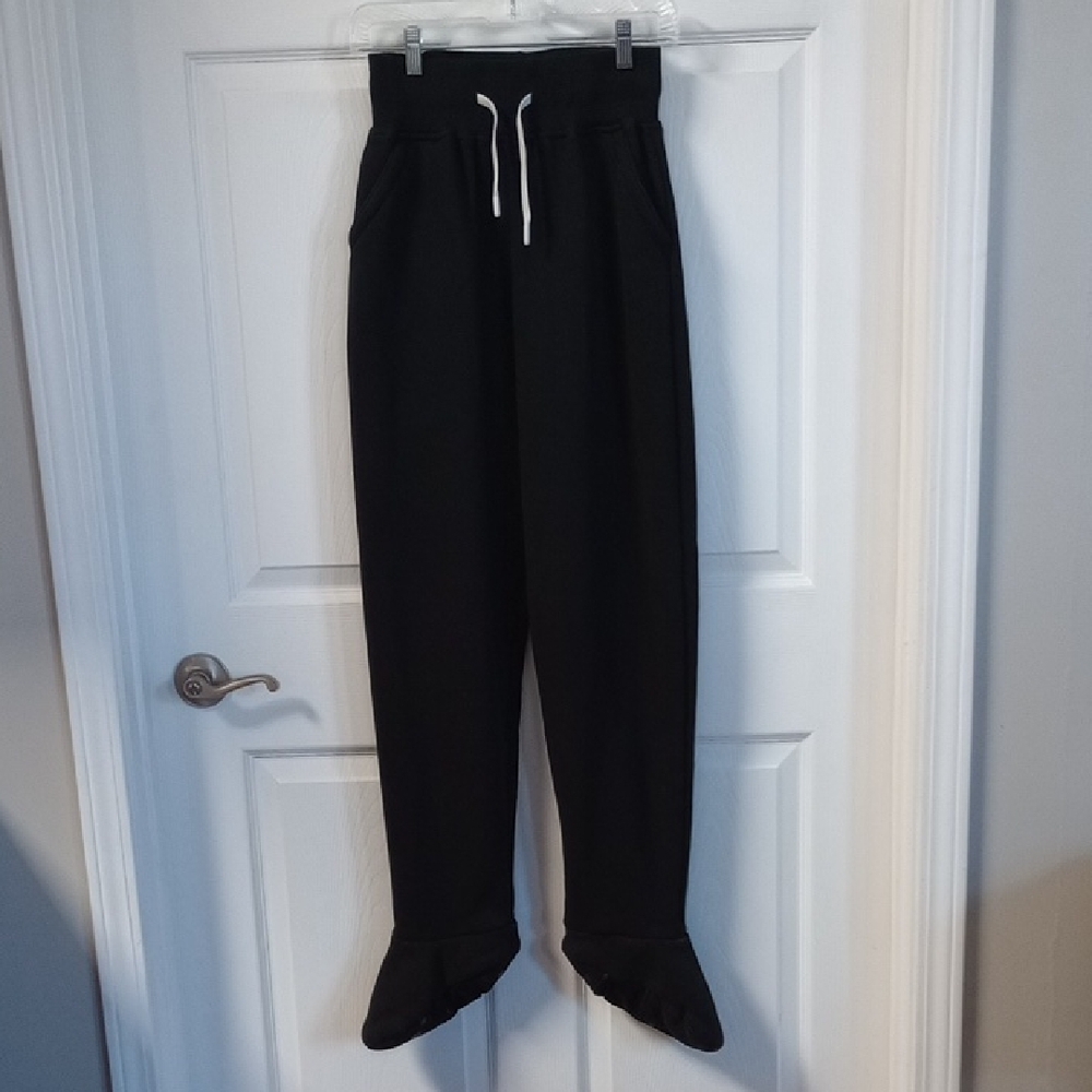 QD Loungewear Footed Joggers